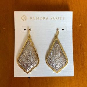 Kendra Scott Addie Gold Drop Earrings